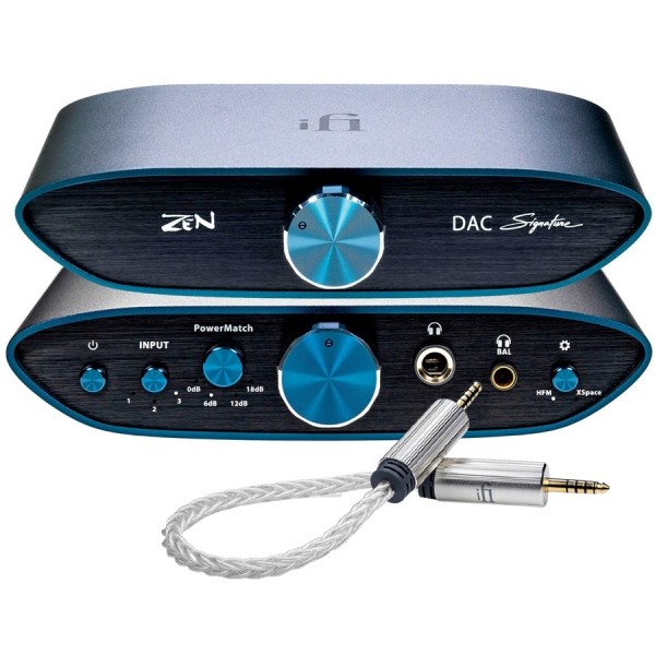 Decodificador iFi Zen DAC V2 MQA, convertidor analógico Digital de