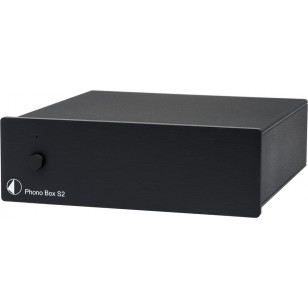 Project Phono Box  Previo de Phono Tocadiscos - Compatible con MM y MC -  Color Plata o Negro